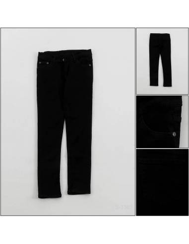 Celana Panjang Jeans Anak Cewek Hitam Emerald...