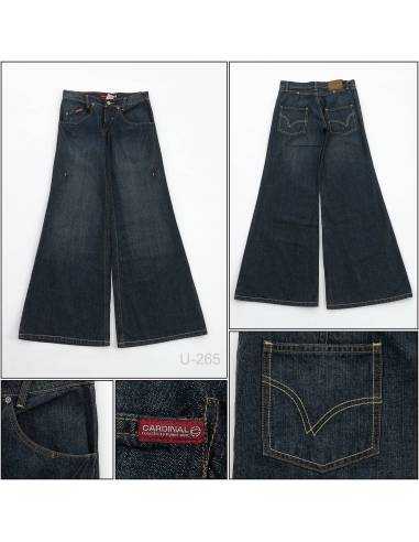 Celana Panjang Jeans Reguler Cowok Cutbray...