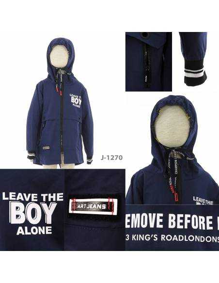 Jaket Parasit Anak Cowok Biru 3XK M-XL