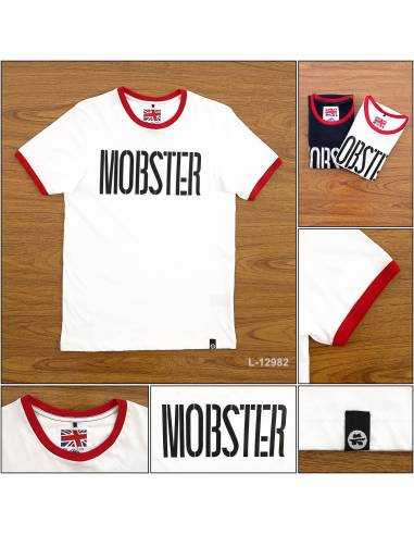 Kaos Oblong Cowok Lengan Pendek Mobster M-XL