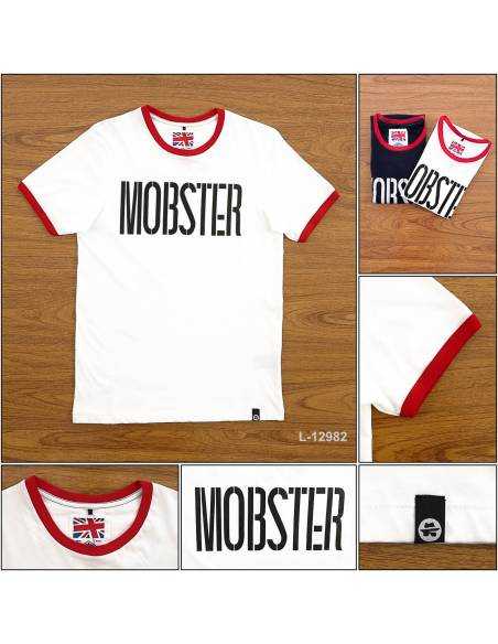 Kaos Oblong Cowok Lengan Pendek Mobster M-XL