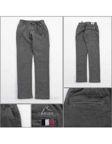 Celana Panjang Katun Reguler Cowok  Rolun 33-37