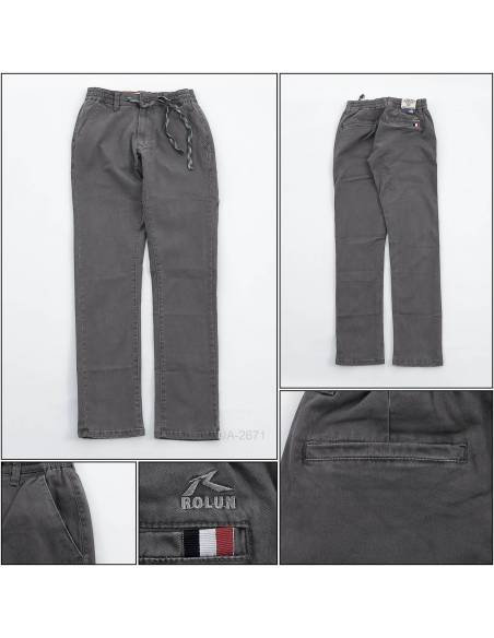Celana Panjang Katun Reguler Cowok  Rolun 33-37
