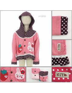 Jaket Katun Anak Cewek Genne 22-24