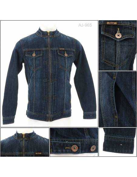 Jaket Jeans Cowok Lois S-XL