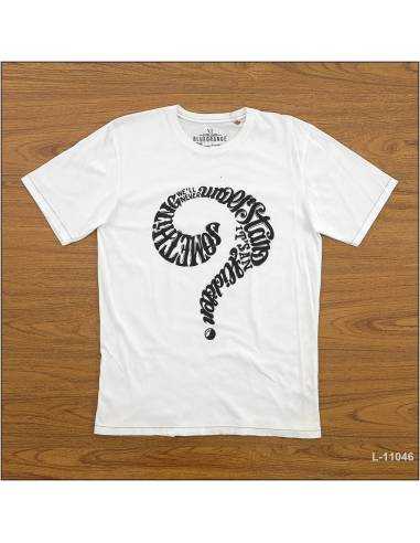 Kaos Oblong Cowok Regular Lengan Pendek Blue...