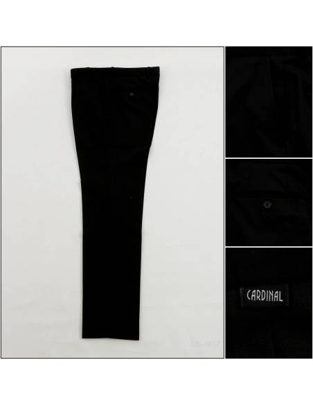 Celana Panjang Formal Cowok Slim Fit Stretch Cardinal 33-38