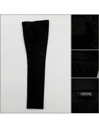 Celana Panjang Formal Cowok Slim Fit Cardinal...