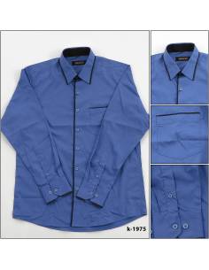 Kemeja Formal Cowok Regular Lengan Panjang Hanspeter M-XL