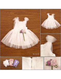 Dress Anak Cewek/Clothes Party Dress Smart Love 6-12