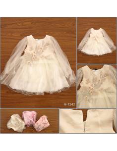 Dress Anak Cewek/Clothes Party Dress Tanpa Lengan 3XK 6-12