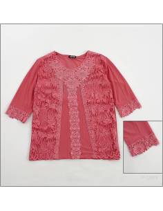 Atasan Cewek Blus Lengan Panjang Captain Pink Aurum All Size