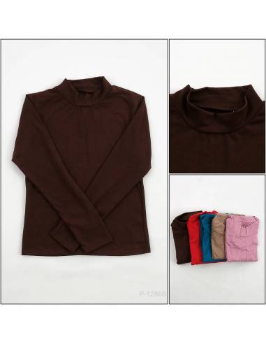 Kaos Manset Cewek Lengan Panjang Lina All Size