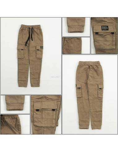 Celana Panjang Katun Anak Cowok Stretch 3XK 5-13