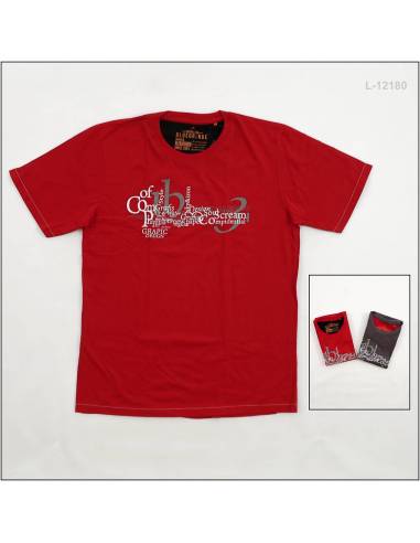 Kaos Oblong Cowok Reguler Lengan Pendek Blue...