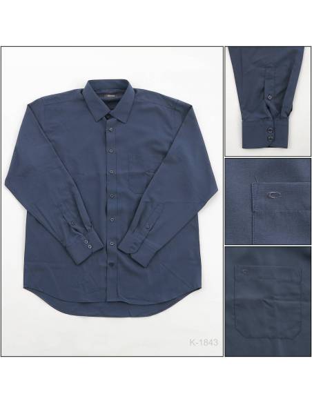 Kemeja Formal Cowok Regular Lengan Panjang Cardinal S-XL