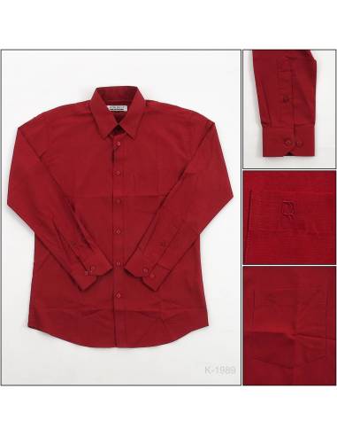 Kemeja Formal Cowok Lengan Panjang Slim fit...