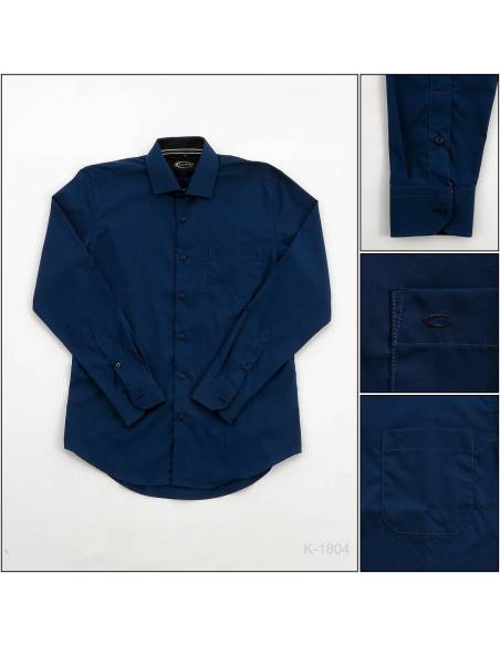 Kemeja Formal Cowok  Slim Fit Lengan Panjang Cardinal M