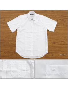 Kemeja Formal Cowok Regular Lengan Pendek Cardinal S-XL