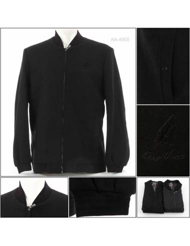 Jaket Katun Bludru Cowok Alpheus XL-3XL