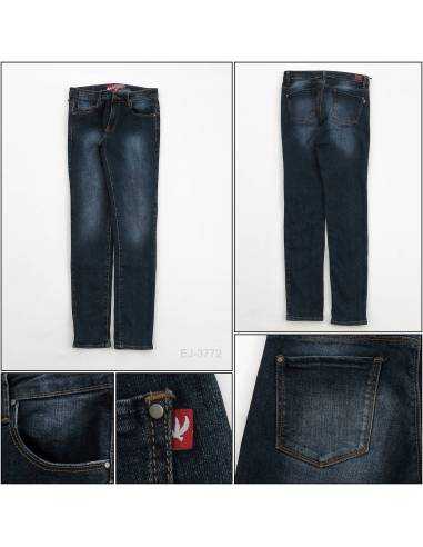 Celana Panjang Jeans Cewek Biru tua Cardinal 29-36