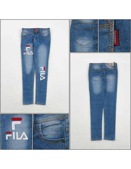 Celana Jeans Panjang Cewek Biru Emergency 27-30