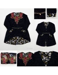 Atasan Blus Cewek Motif Medra All size