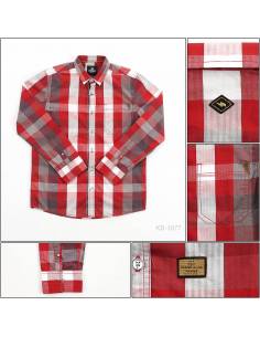 Kemeja Cowok Lengan Panjang Emba L-XL