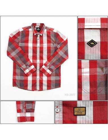 Kemeja Cowok Lengan Panjang Emba L-XL