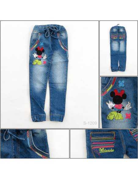 Celana Panjang Jeans Anak Cewek Pinky 8-10