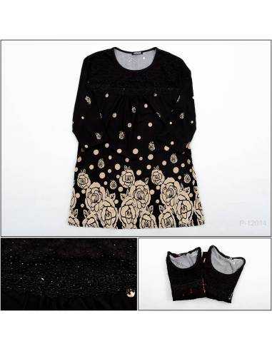 Kaos Korea Cewek Lengan Panjang Aurum All size