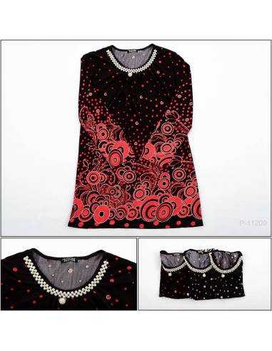 Kaos Korea Cewek Lengan Panjang Aurum All size