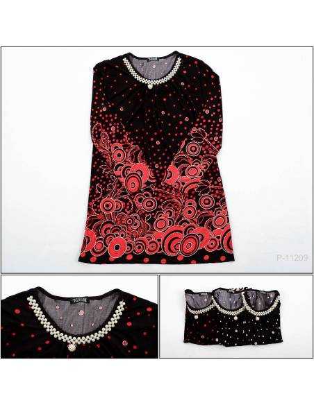 Kaos Korea Cewek Lengan Panjang Aurum All size