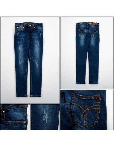 Celana Panjang Jeans Cewek Biru tua Red Up 27-32