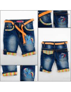 Celana Pendek Jeans Anak Cewek Pinky 10-12