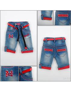 Celana Pendek Jeans Anak Cewek Pinky 2-4
