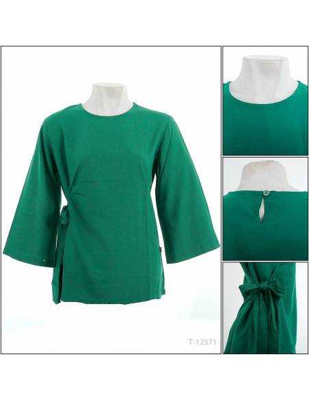 Atasan Blus Cewek Lengan Panjang Red Up M-2XL