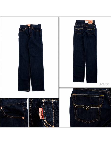 Celana Jeans Panjang Cowok Biru tua Lea 29-36