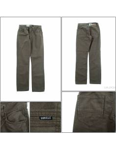 Celana Cotton Panjang Cowok Hijau tua Gabrielle 28-38