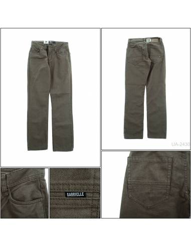 Celana Cotton Panjang Cowok Hijau tua Gabrielle...