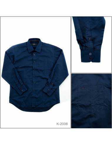 Kemeja Formal Cowok Regular Lengan Panjang...