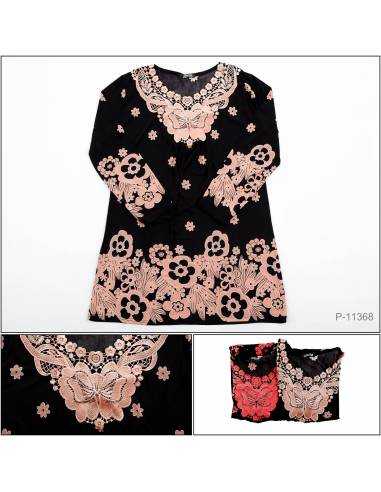 Atasan Kaos Cewek Lengan Panjang Aurum All size