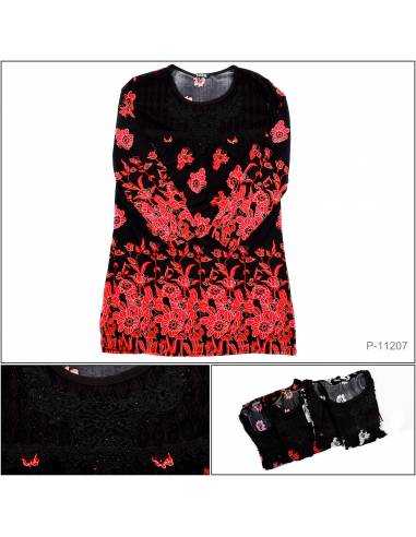 Kaos Korea Cewek Lengan Panjang Aurum All size