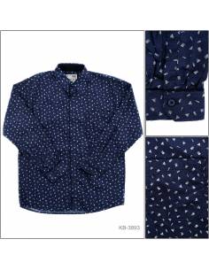 Kemeja Cowok Lengan Panjang John F Gee L-XL