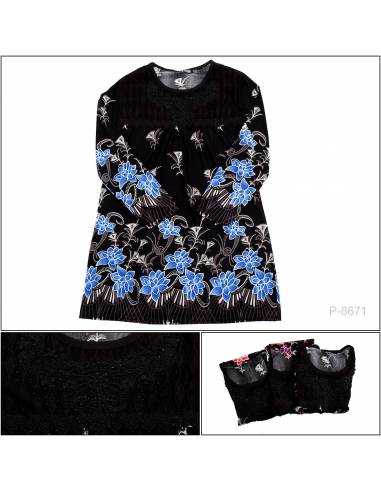 Atasan Cewek Blus Lengan Panjang Aurum All Size