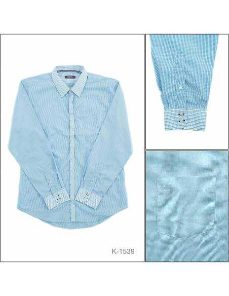 Kemeja Formal Cowok Regular Lengan Panjang Cardinal XL