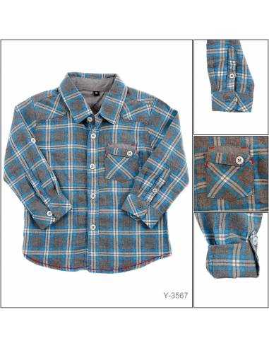 Kemeja Anak Cowok Lengan Panjang Lakoi 2-10