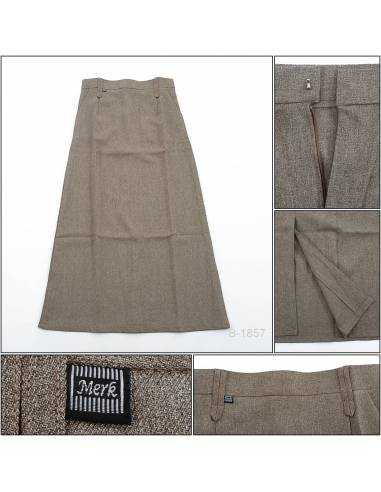 Rok Span Panjang/Long Span Skirt Coklat Lovalia...