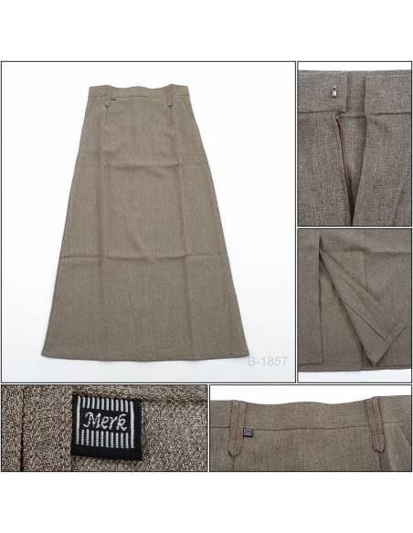 Rok Span Panjang/Long Span Skirt Coklat Lovalia M-XL