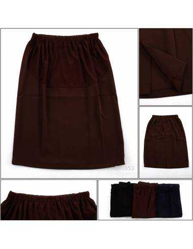 Rok Hamil Pendek/Short Skirt Channel L-3XL